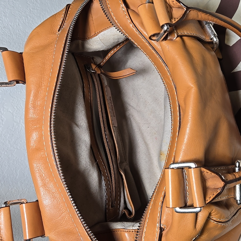 Tan Leather Handbag - Picture 4 of 4